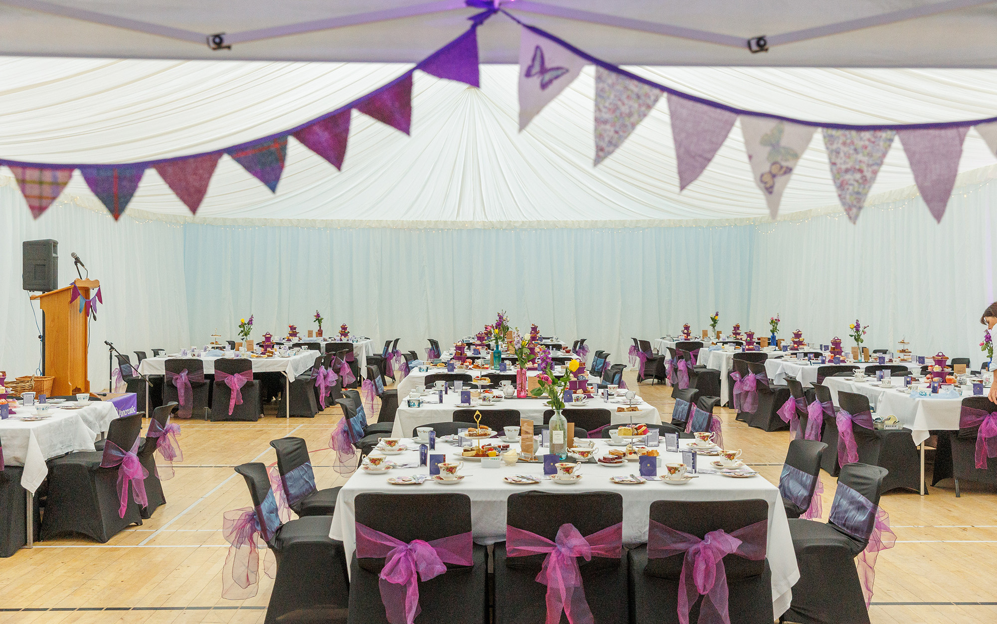 Event taking place in large hall